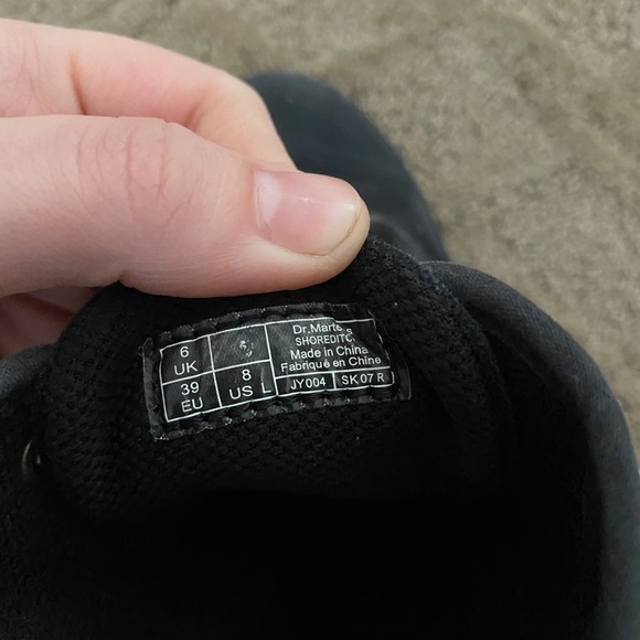 Size 8 Doc Marten's Canvas Boots - Picture 2 of 6